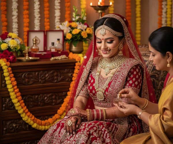 Ittar and Bridal Attire