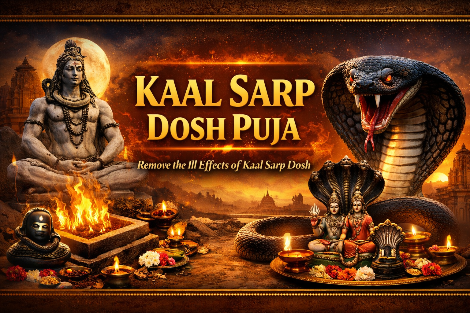 Kaal Sarp Dosh Puja in Ujjain